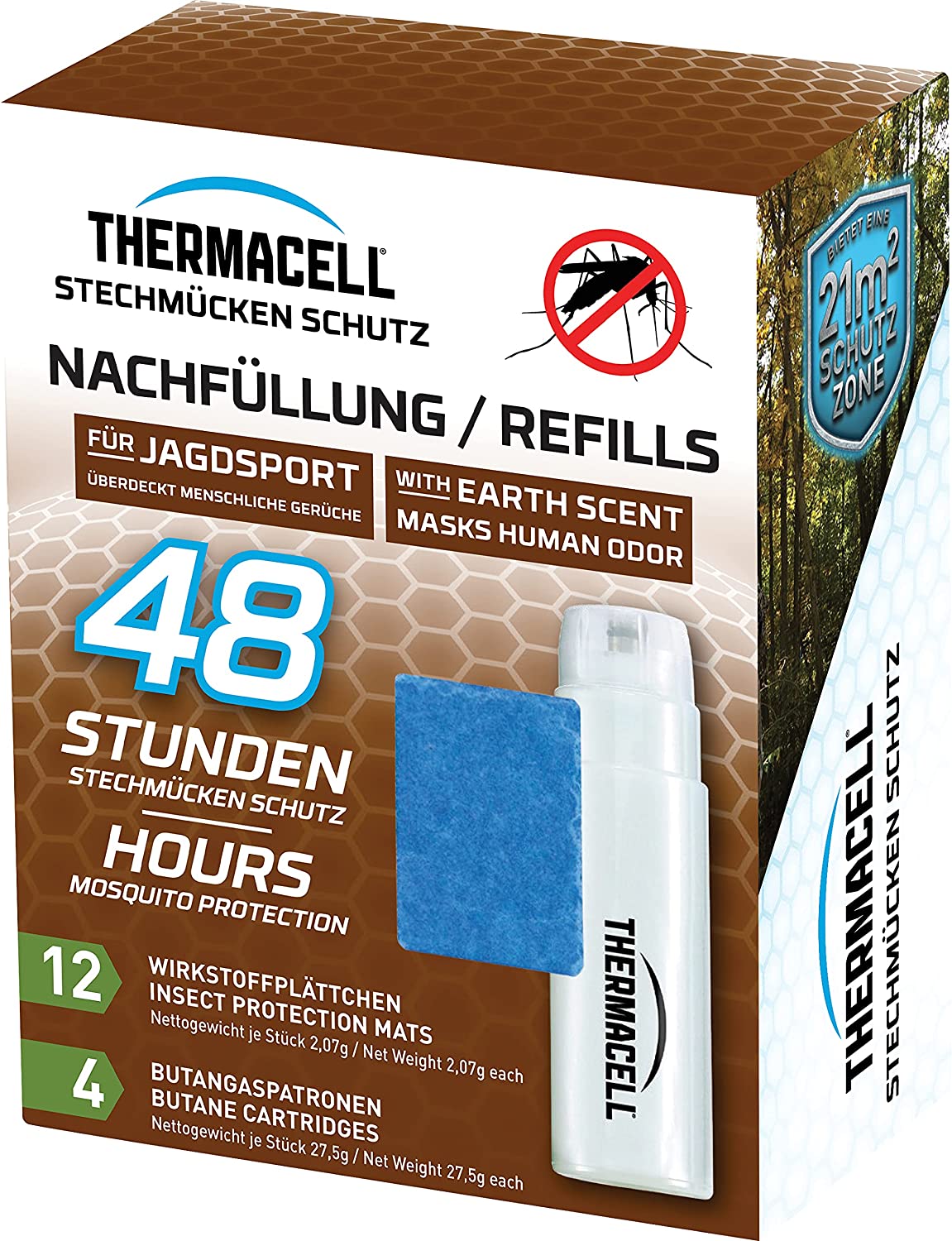 Thermacell NachfüllSet "JAGD" für StechmückenSchutzgerät E4 ITSTACTICAL