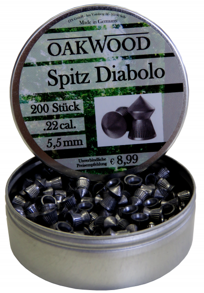 OAKWOOD Spitz Diabolos 5,5mm