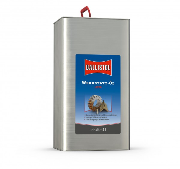 Ballistol Usta Werkstatt-Öl flüssig 5 Liter Kanister