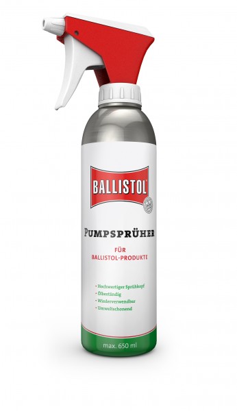 Ballistol Pumpsprüher zur Zerstäubung - leer 650ml
