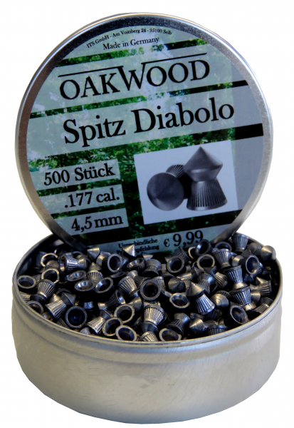 OAKWOOD Spitz Diabolos 4,5mm