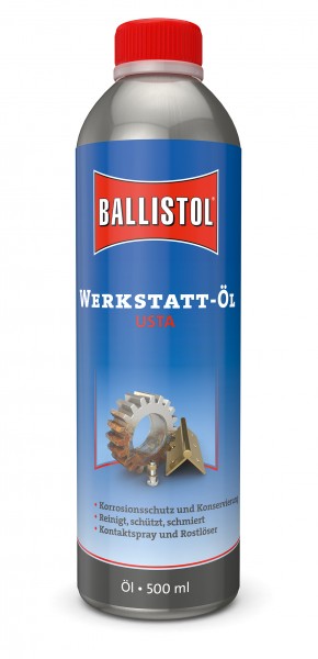 Ballistol Usta Werkstatt-Öl flüssig 500ml